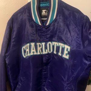 A starter men’s coat size Medium very warm coat and a great classic name brand